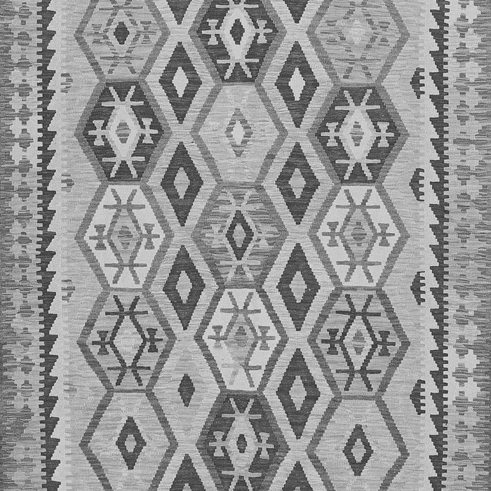 Southwestern Gray Country Rug, tr675gry