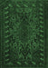 Persian Emerald Green Traditional Rug, tr676emgrn