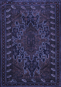 Persian Blue Traditional Rug, tr676blu