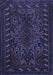 Persian Blue Traditional Rug, tr676blu