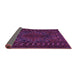 Sideview of Persian Purple Traditional Rug, tr676pur