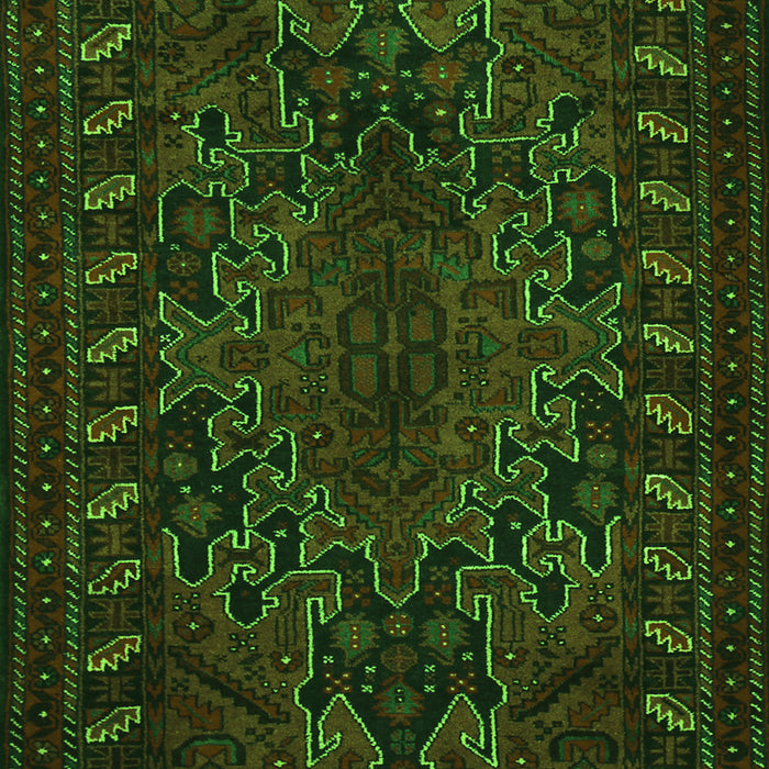 Persian Green Traditional Rug, tr676grn