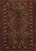 Persian Brown Traditional Rug, tr676brn