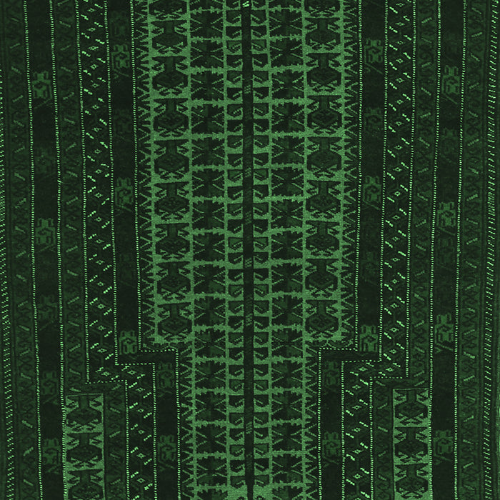 Machine Washable Persian Emerald Green Traditional Area Rugs, wshtr677emgrn