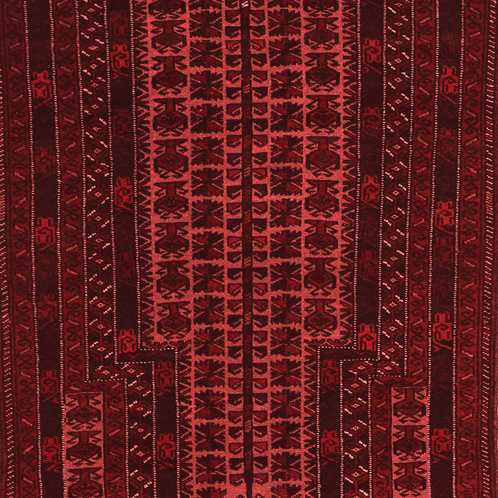 Machine Washable Persian Red Traditional Rug, wshtr677red