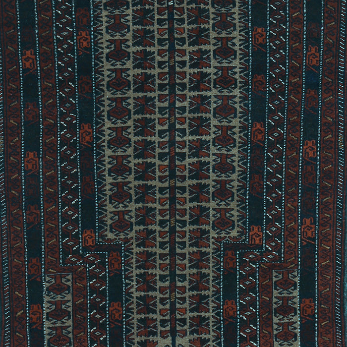 Persian Light Blue Traditional Rug, tr677lblu