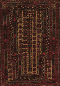 Persian Brown Traditional Rug, tr677brn
