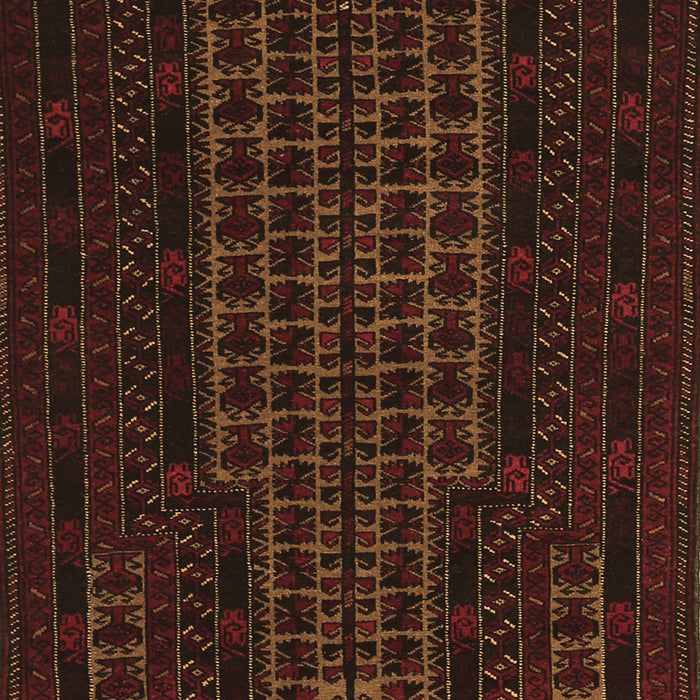 Persian Brown Traditional Rug, tr677brn
