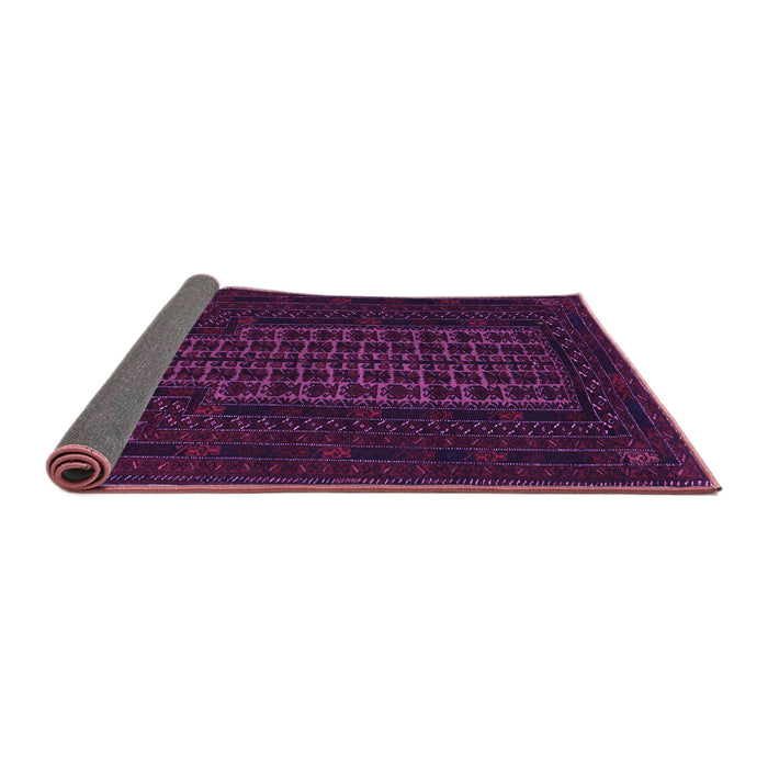 Sideview of Persian Purple Traditional Rug, tr677pur
