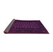 Sideview of Persian Purple Traditional Rug, tr677pur