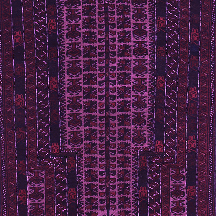 Machine Washable Persian Purple Traditional Area Rugs, wshtr677pur