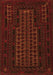 Persian Orange Traditional Rug, tr677org