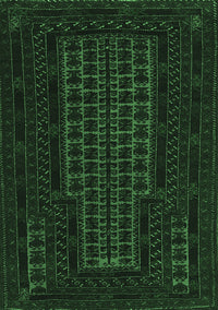 Persian Emerald Green Traditional Rug, tr677emgrn