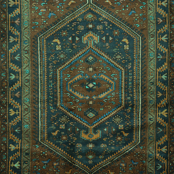 Persian Turquoise Traditional Rug, tr678turq