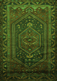 Persian Green Traditional Rug, tr678grn
