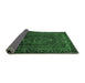 Sideview of Persian Emerald Green Traditional Rug, tr678emgrn