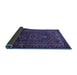 Sideview of Persian Blue Traditional Rug, tr678blu