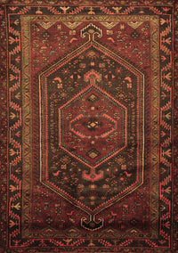 Persian Brown Traditional Rug, tr678brn