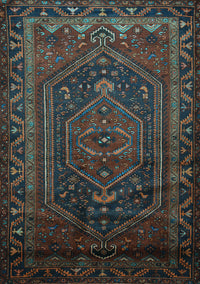 Persian Light Blue Traditional Rug, tr678lblu