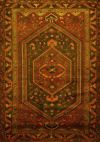 Persian Yellow Traditional Rug, tr678yw