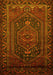 Persian Yellow Traditional Rug, tr678yw