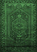 Persian Emerald Green Traditional Rug, tr678emgrn