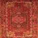 Serging Thickness of Persian Orange Traditional Rug, tr679org