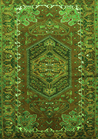 Persian Green Traditional Rug, tr679grn