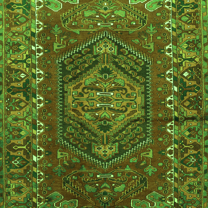Persian Green Traditional Rug, tr679grn