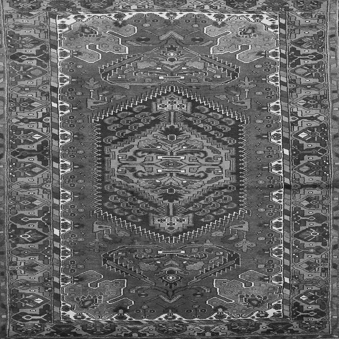 Serging Thickness of Persian Gray Traditional Rug, tr679gry