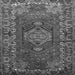 Serging Thickness of Persian Gray Traditional Rug, tr679gry