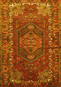 Persian Yellow Traditional Rug, tr679yw