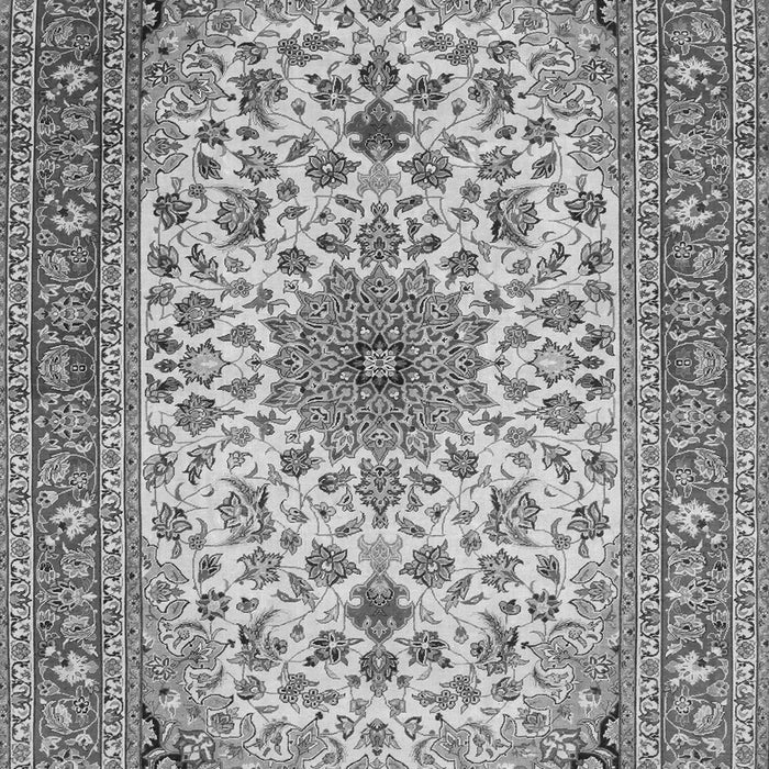 Medallion Gray Traditional Rug, tr67gry
