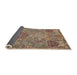 Sideview of Traditional Sienna Brown Animal Rug, tr68