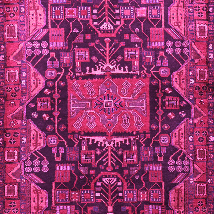 Machine Washable Animal Pink Traditional Rug, wshtr681pnk
