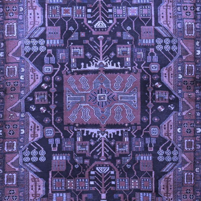 Animal Blue Traditional Rug, tr681blu
