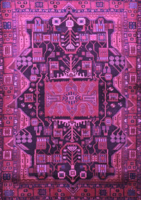 Animal Purple Traditional Rug, tr681pur