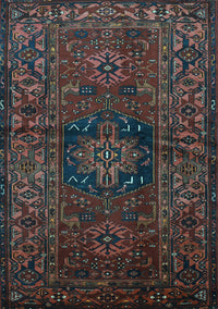 Persian Light Blue Traditional Rug, tr682lblu
