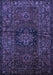 Persian Blue Traditional Rug, tr682blu