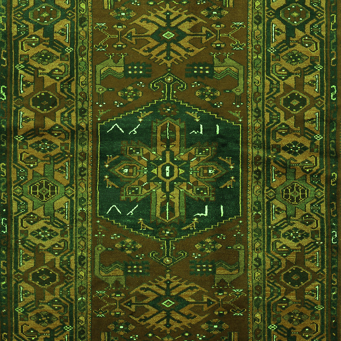 Persian Green Traditional Rug, tr682grn