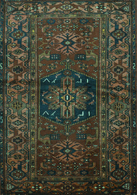 Persian Turquoise Traditional Rug, tr682turq