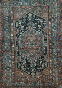 Persian Light Blue Traditional Rug, tr683lblu