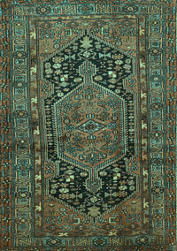 Persian Turquoise Traditional Rug, tr683turq