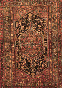 Persian Brown Traditional Rug, tr683brn