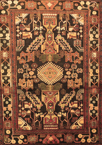 Animal Brown Traditional Rug, tr684brn