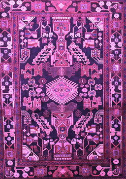 Animal Purple Traditional Rug, tr684pur