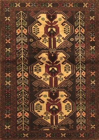 Persian Brown Traditional Rug, tr685brn