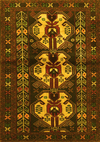Persian Yellow Traditional Rug, tr685yw