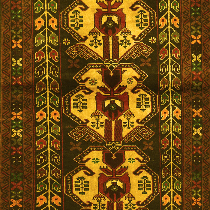Persian Yellow Traditional Rug, tr685yw
