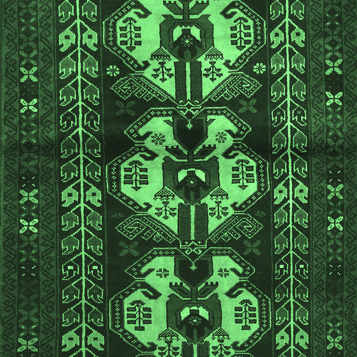 Persian Emerald Green Traditional Rug, tr685emgrn